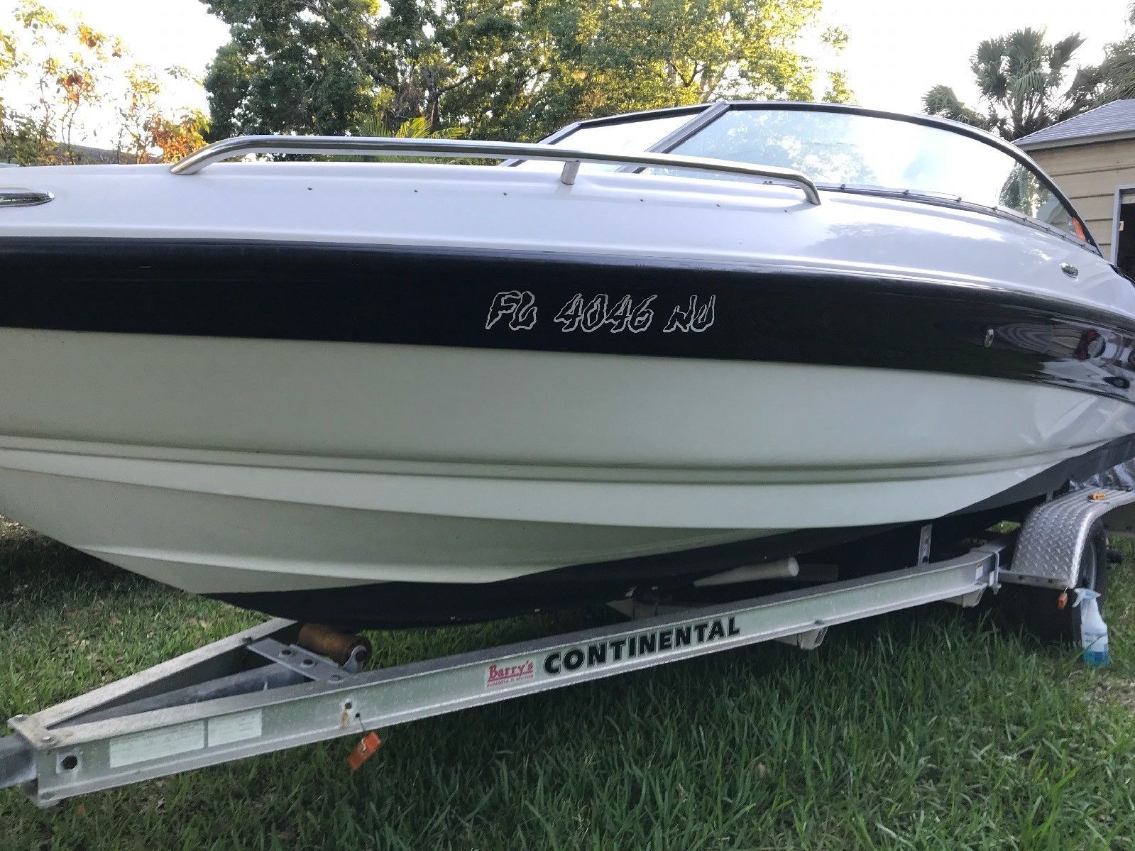 Boat Registration Numbers PAIR Lettering Decals Vinyl Vessel 3" X 18" hull