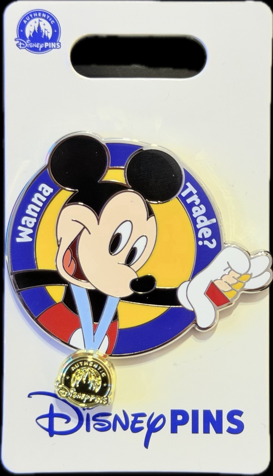 2026 Disney Parks Wanna Trade? Mickey Mouse Dole Whip Pin OE
