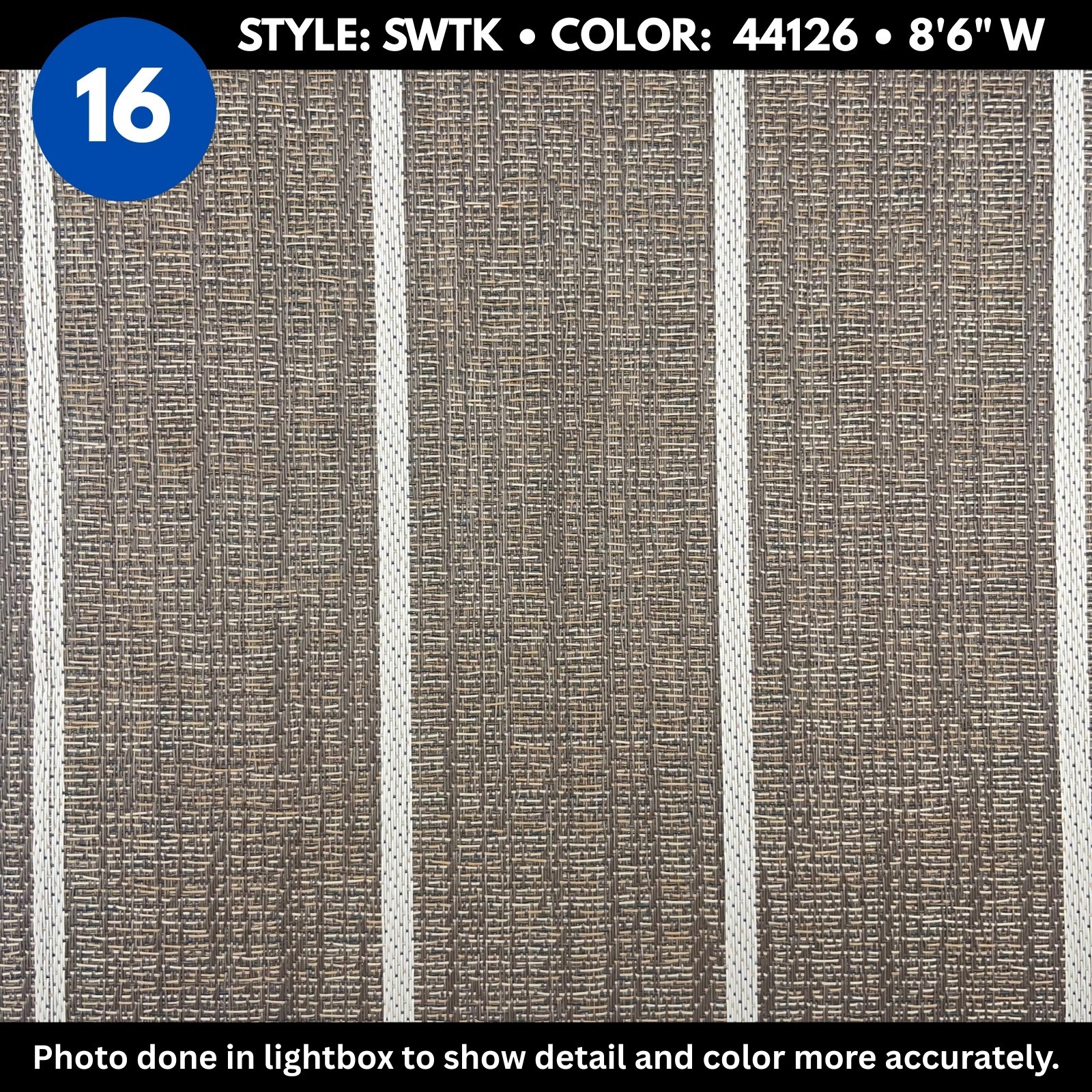 Woven Vinyl Flooring | Samples - 4.5" X 4.5" - Samples 1 -24