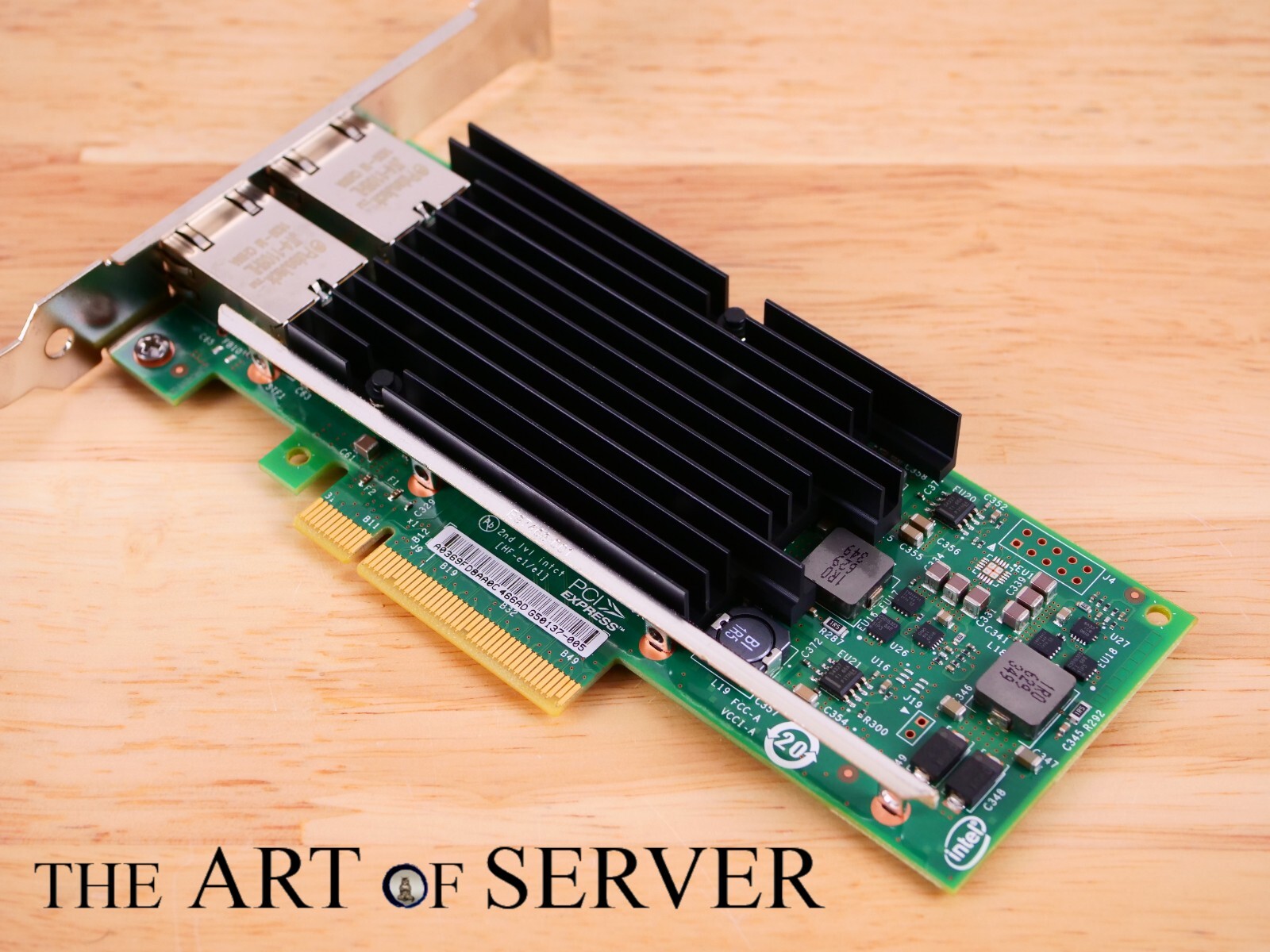 Intel X540-T2 10Gb 10GBaseT RJ-45 PCIe 3.0 x8 NIC Full Profile (IBM 49Y7972)