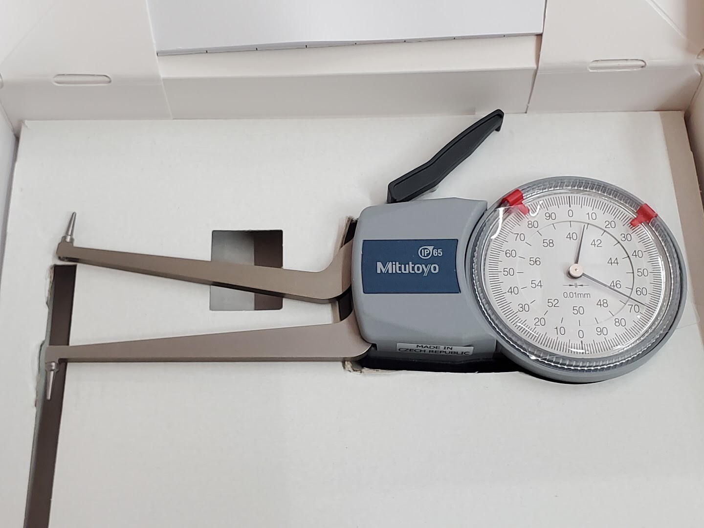 Mitutoyo Internal Groove Dial Caliper Comparator Gauge Gage 40-60mm / 0.01mm