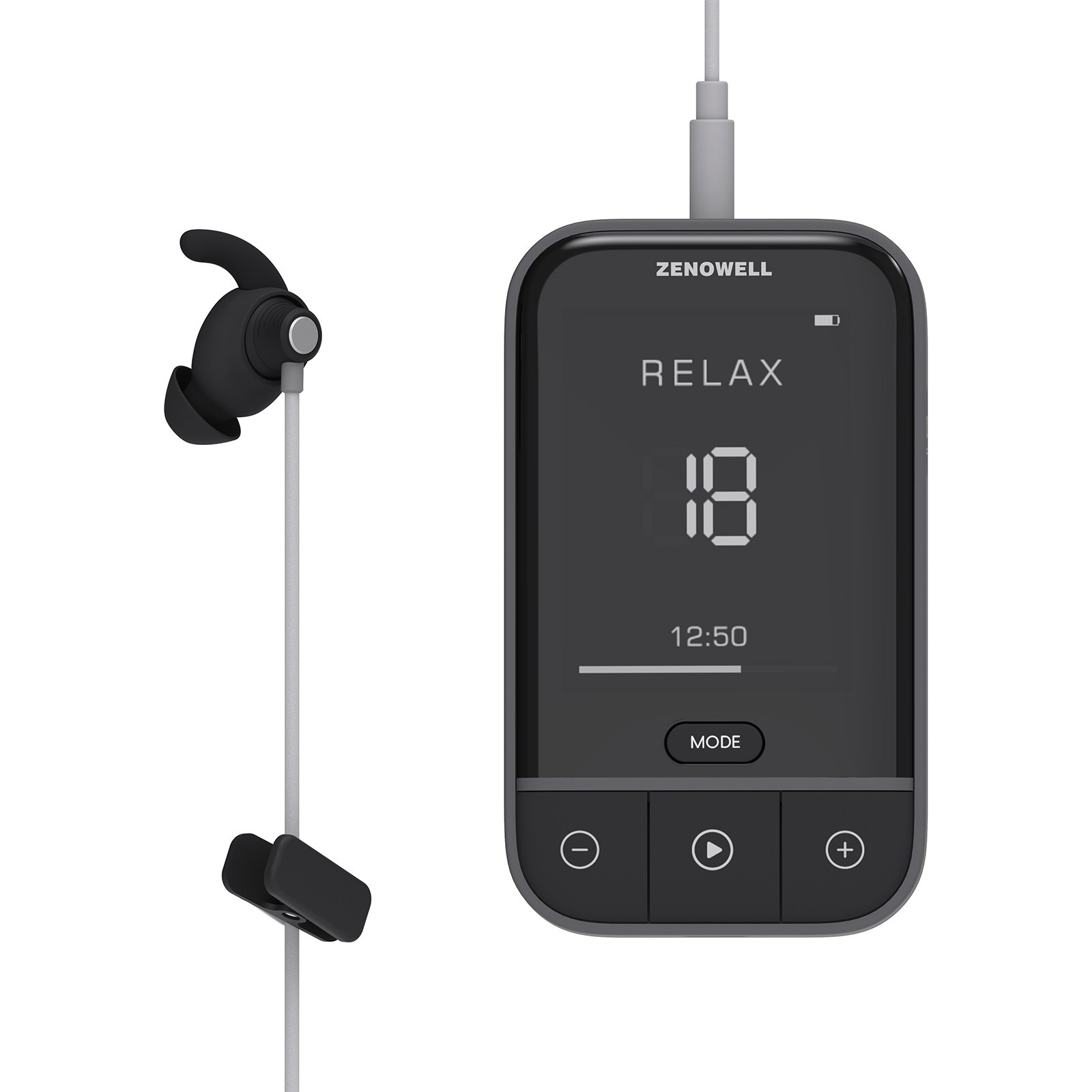 ZenoWell Vagus Nerve Stimulation Device for Anxiety/Sleep Aid/Stress/Meditation