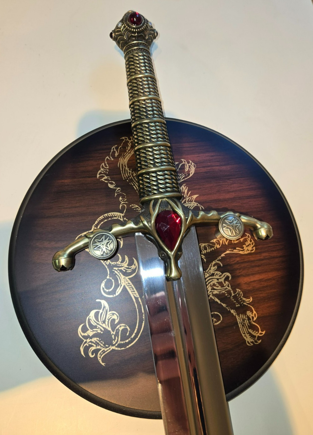 Game of Thrones Valyrian Steel WIDOW'S WAIL Sword Replica w/ boxes