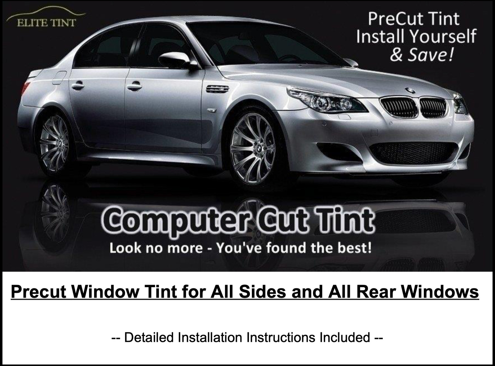 Chevy 1500 Extended Cab Precut Complete Window Tint Nano Ceramic