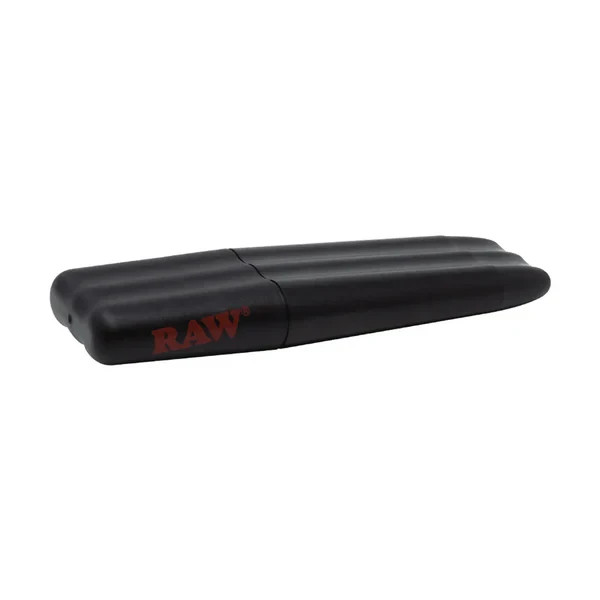 Raw Three Tree Triple Pre-Roll Case Black 2 - 12 Pack (Free Shipping)