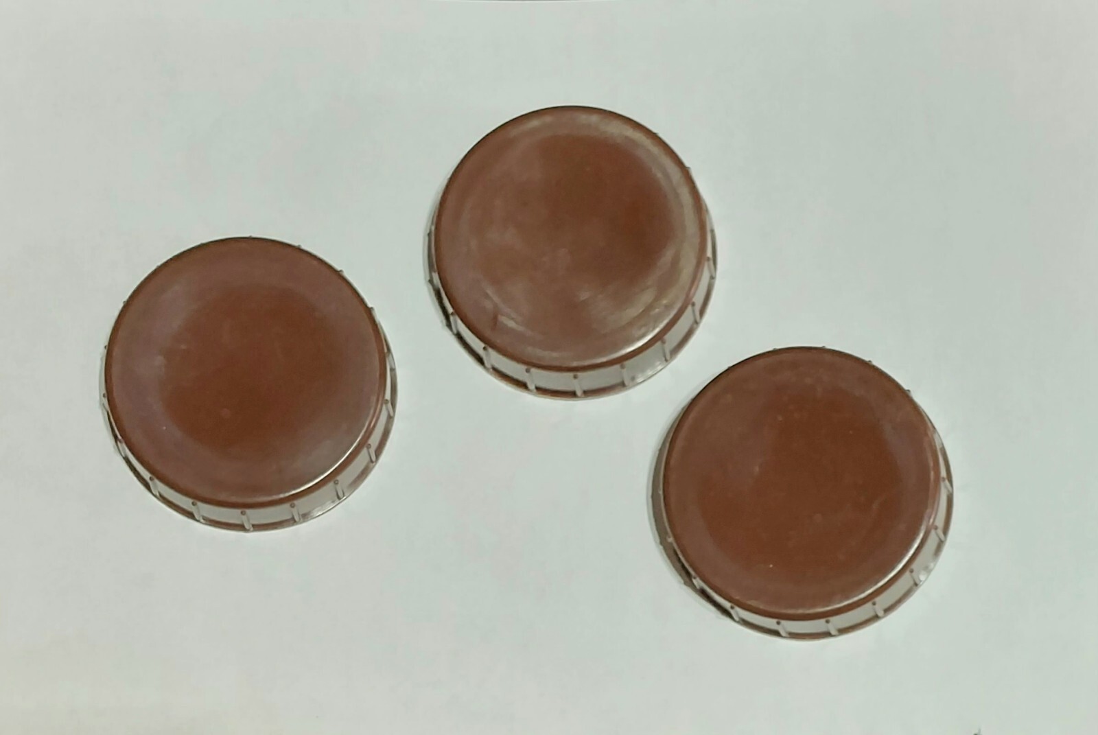 New 6 pack Fill End Caps for FIFO Squeeze Bottles (Made in USA)