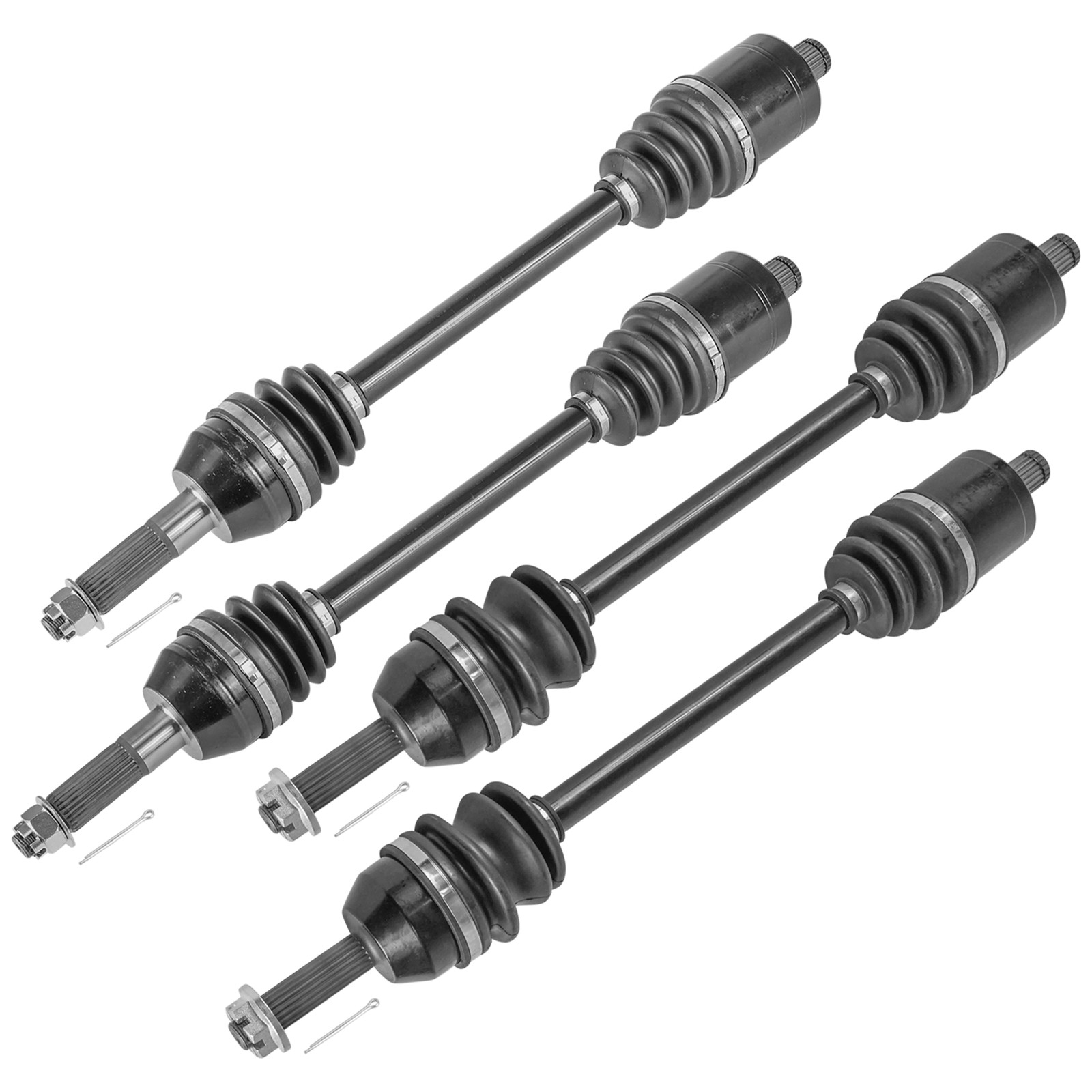 Front & Rear CV Joint Axle For Polaris Ranger Crew 570 2014 Left & Right