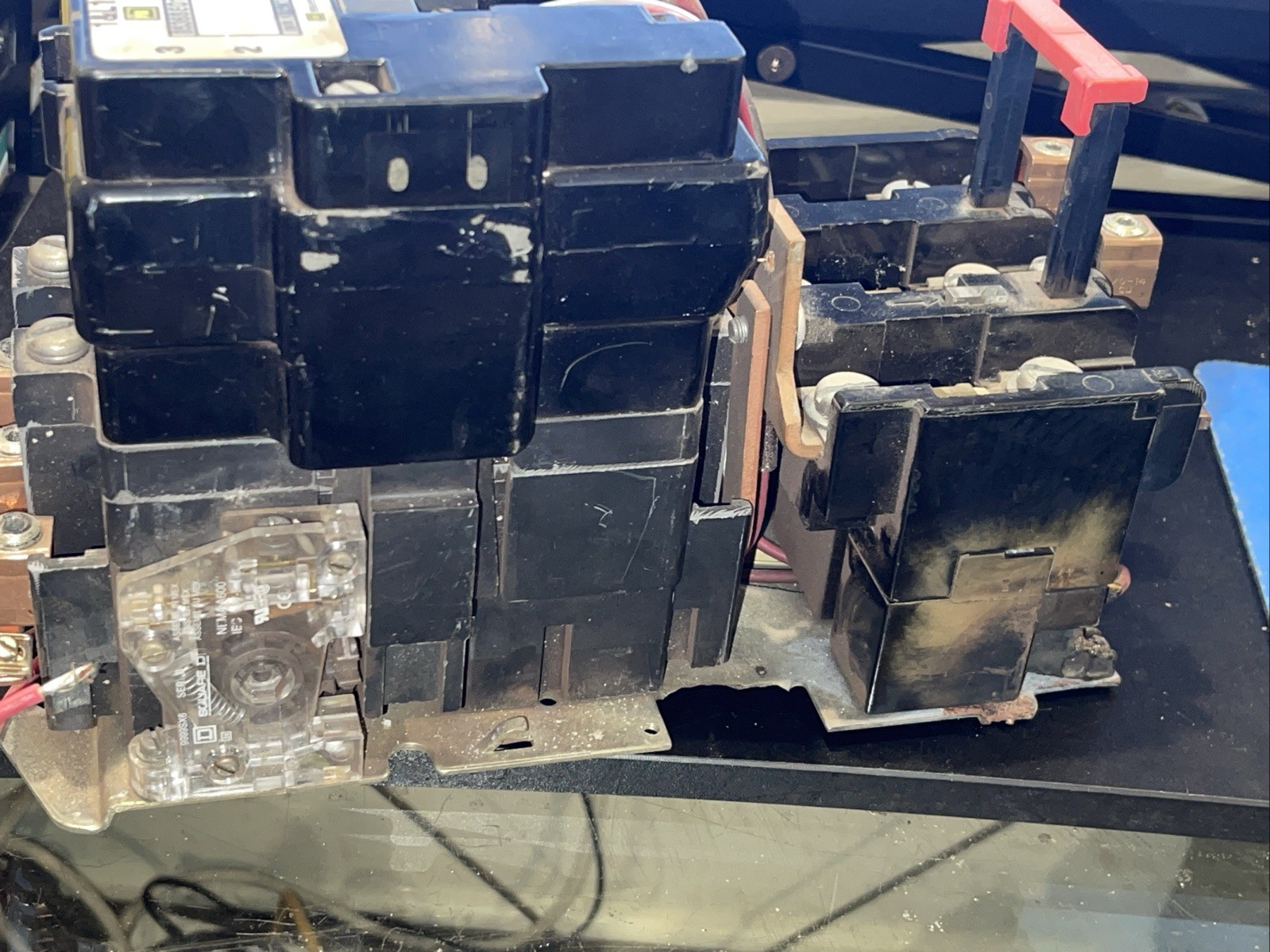 Square D 8536SE01 NEMA Size 3 Ser. A Non‑Reversing Motor Starter (Type S) - Used