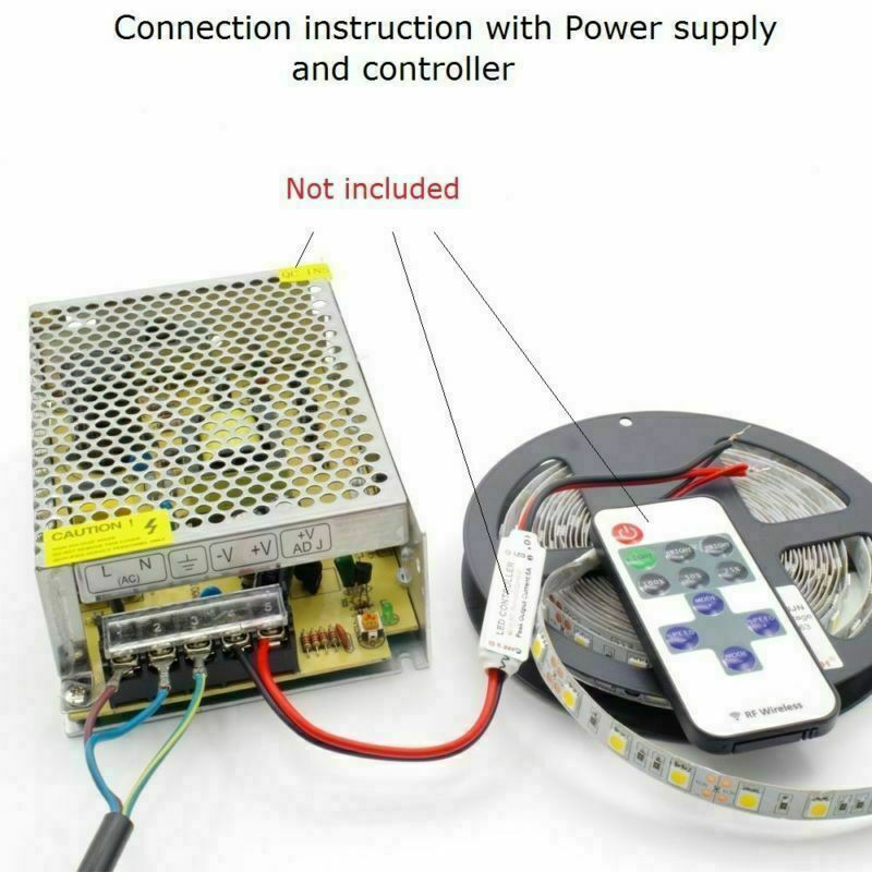 Switch Power Supply Transformer AC 110V To DC 5V 12V 24V Adapter For Led Strip