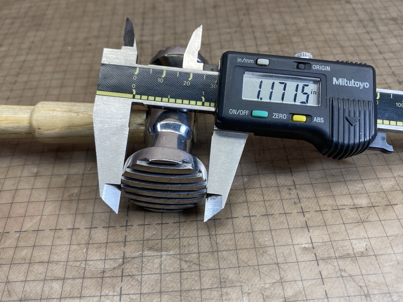 8 oz. Jewelry Making Texture Hammer with Grooves Jewelers Silversmith Tool