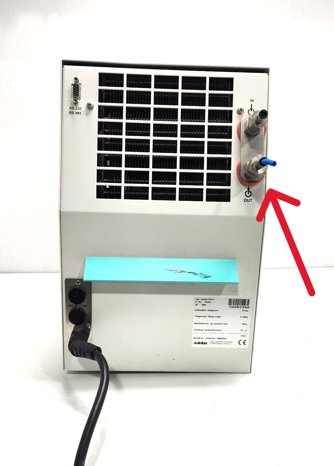 Julabo F30-C Compact Refrigerated /Heated Circulating Bath No Power Read