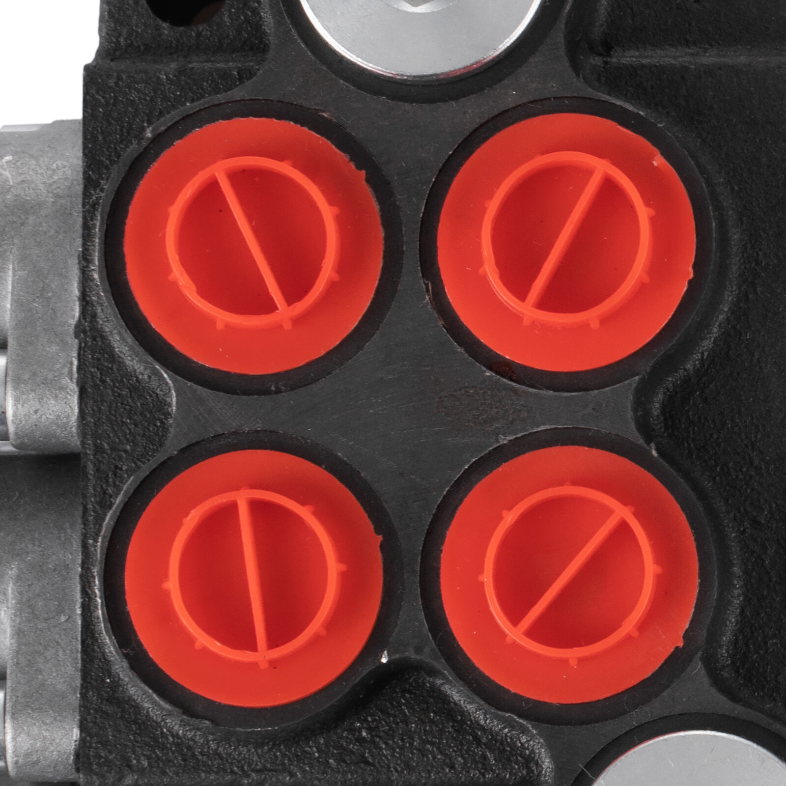 Tractor Loader Hydraulic Directional Control Valve 2 Spool 11 GPM With Joystick