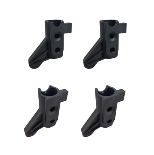 4Pcs Rollator Backrest Brackets, Backrest Pivot Brackets for Rollator,