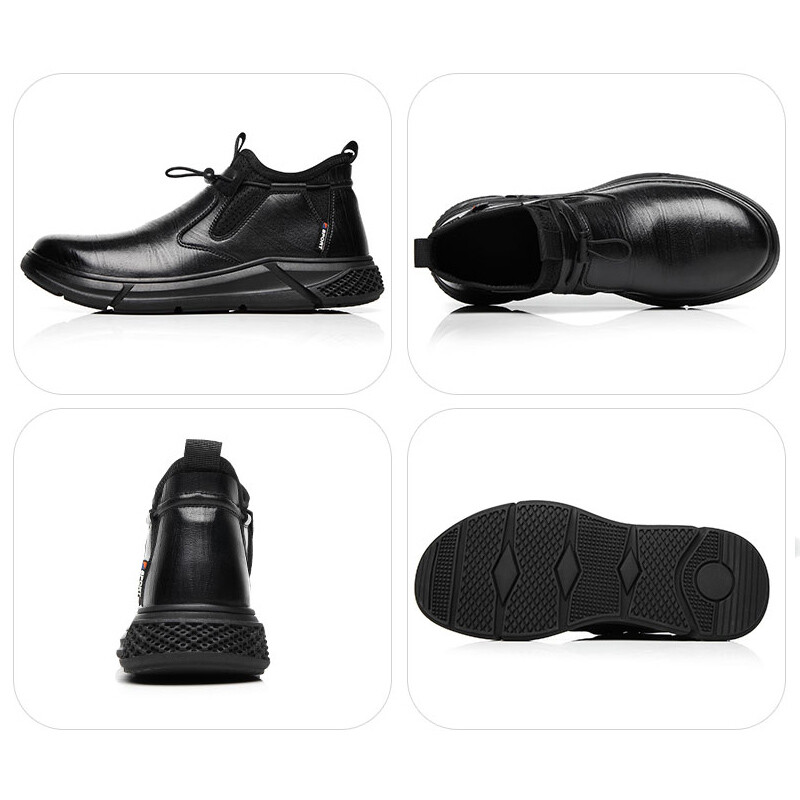 Mens Waterproof Work Boots Steel Toe Safety Shoes Indestructible Non Slip Boots