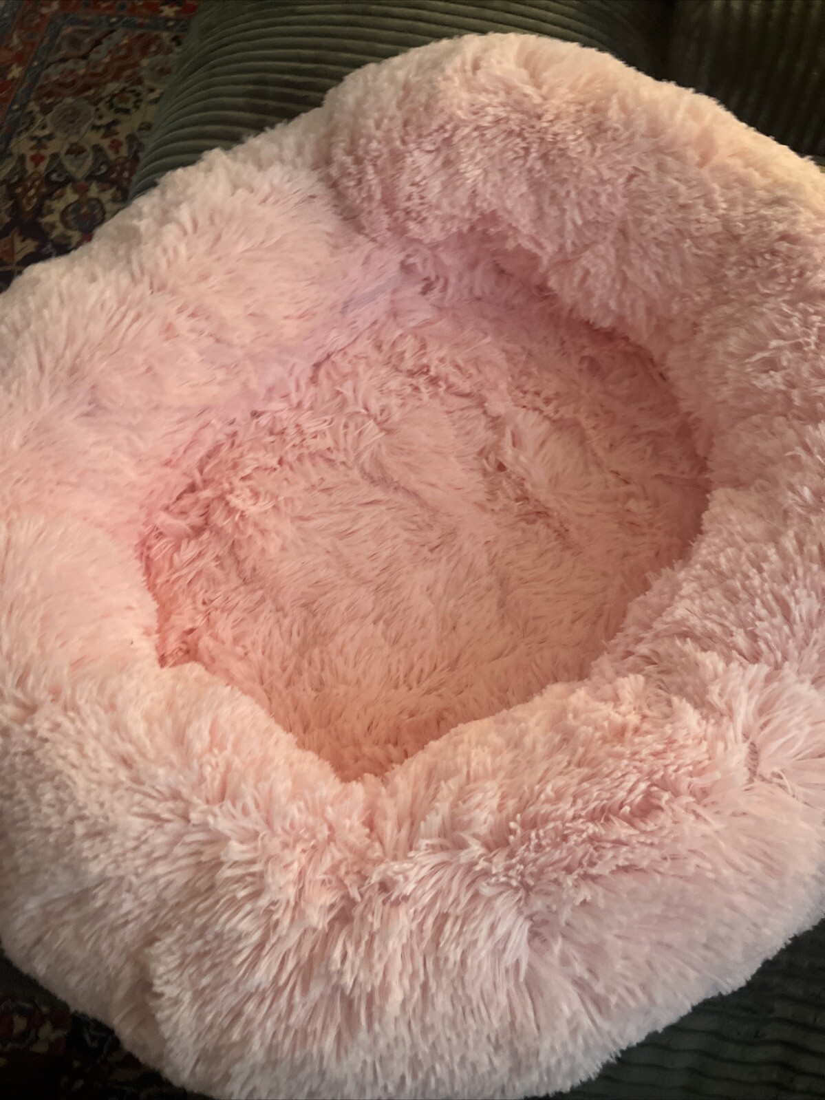 Dog Bed Bessie And Barney Shaggy Bed Pink Quality Luxury Made In USA
