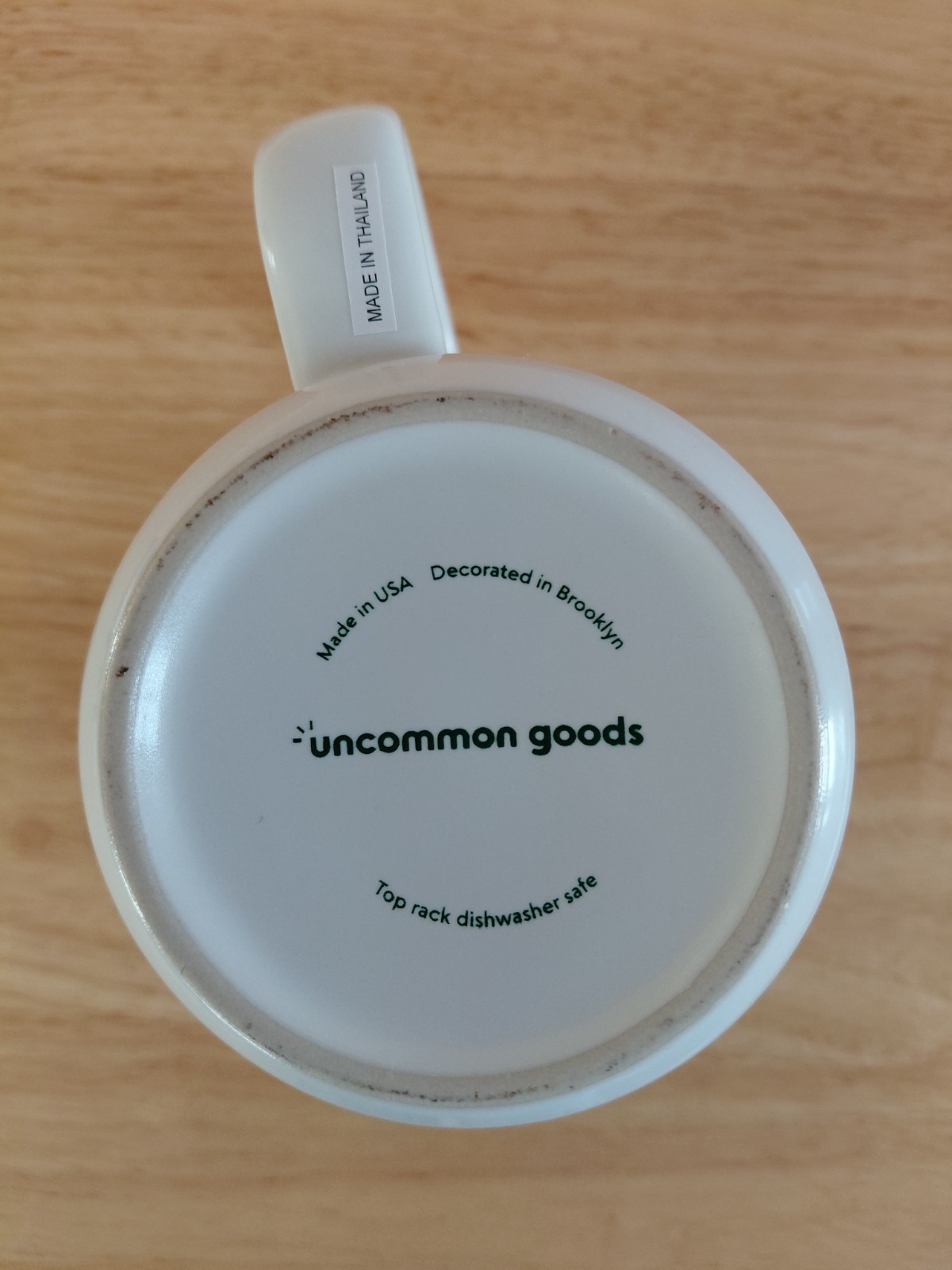 Uncommon Goods Mug "Start Your Journey To A More Peaceful Life"
