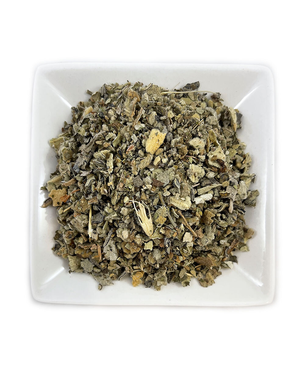 Organic Mullein Leaf C/S - 100% Pure Non-GMO Verbascum Thapsus, Respiratory Herb