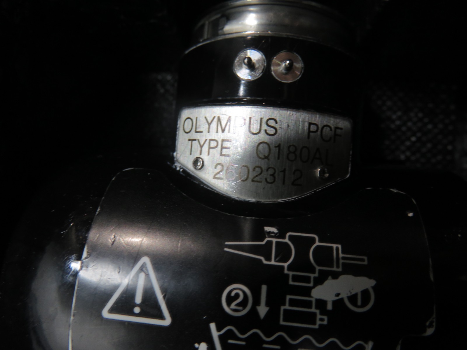 Olympus PCF-Q180AL EVIS EXERA II Colonoscope, w/ carrying case