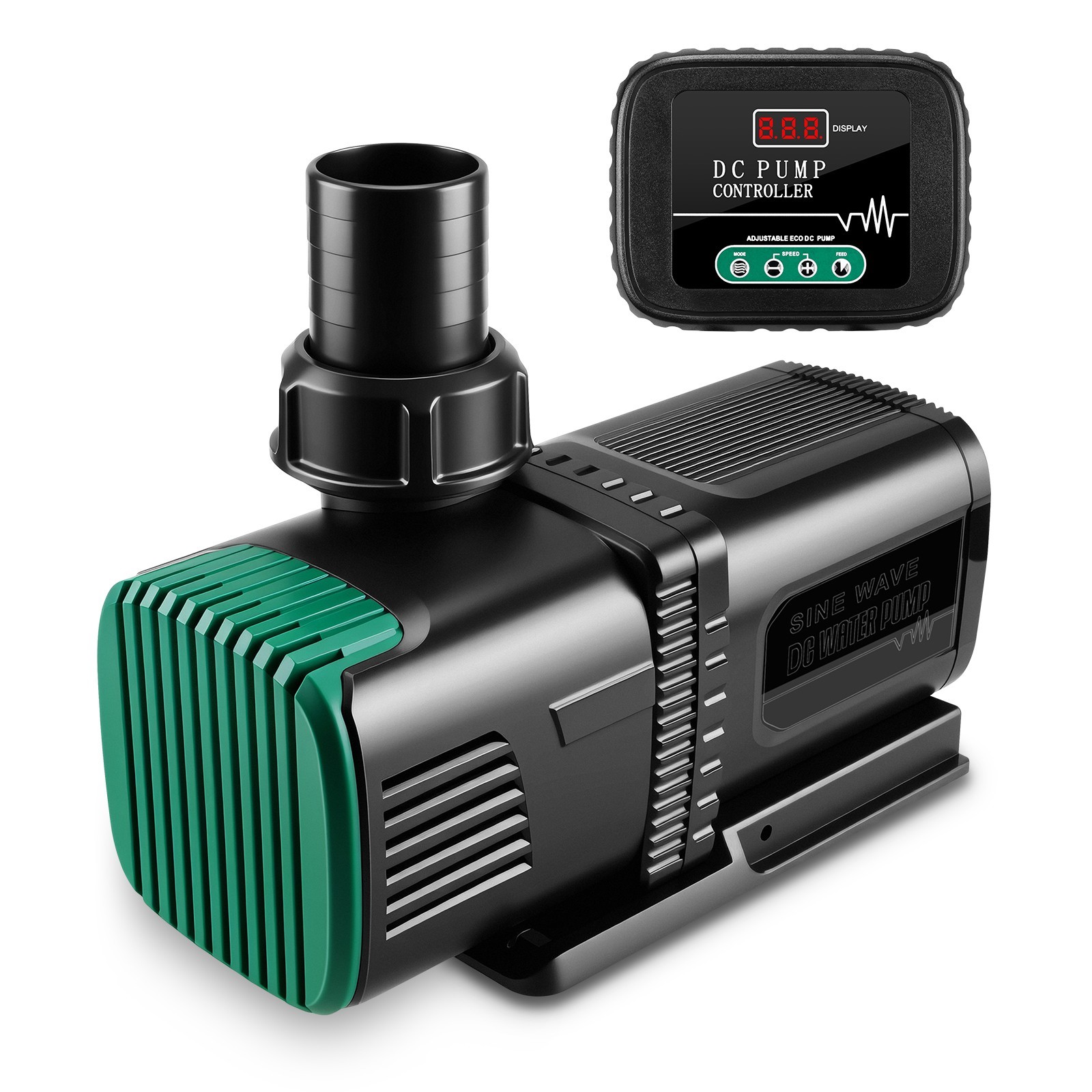 Aquarium 24V DC Water Pump with Controller , Submersible and Inline Return Pump