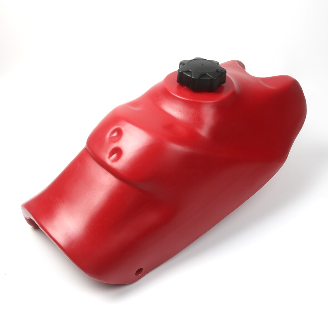For Honda 1987-1988 TRX250X ,TRX 300EX 1993-2006 Plastic Fuel Tank & Gas Cap Red