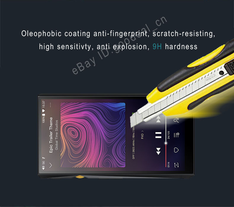 Tempered Glass Screen Protector Film For FiiO M11 / M11 Pro