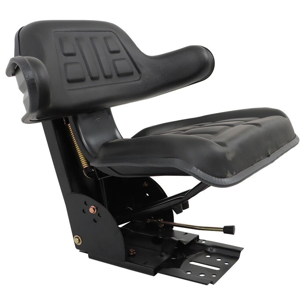 Black Tractor Suspension Seat For Massey Ferguson 180 185 235 240 245 250 254