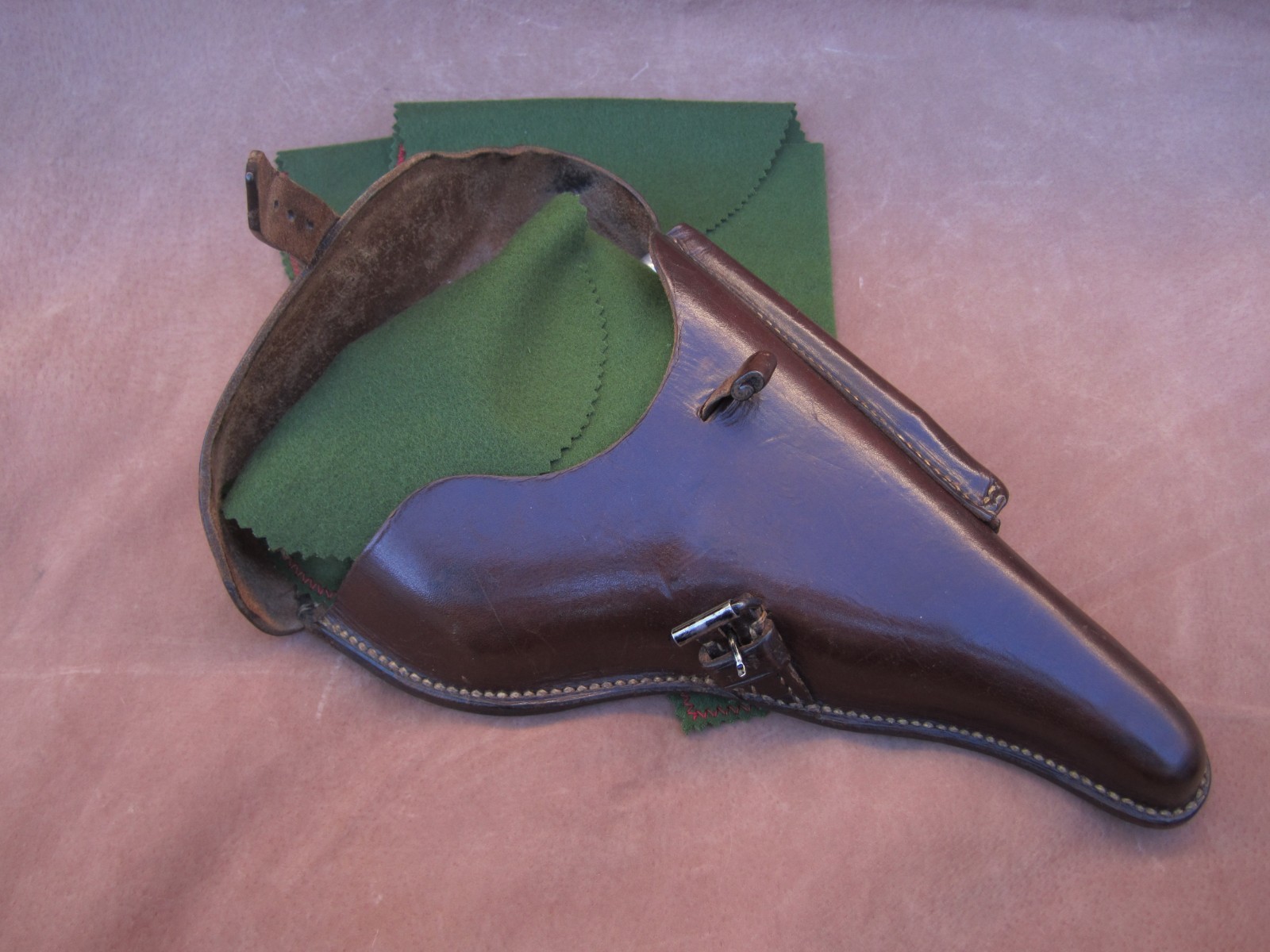 PISTOL SLEEVE PROTECTOR FOR MAUSER WW2 P08 LUGER FOR HARDSHELL HOLSTER USE 🔥