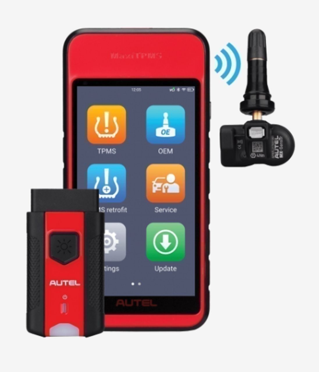 Autel ITS600Pro Maxi TPMS diagnostic tool and 80 MX1 TPMS Sensors