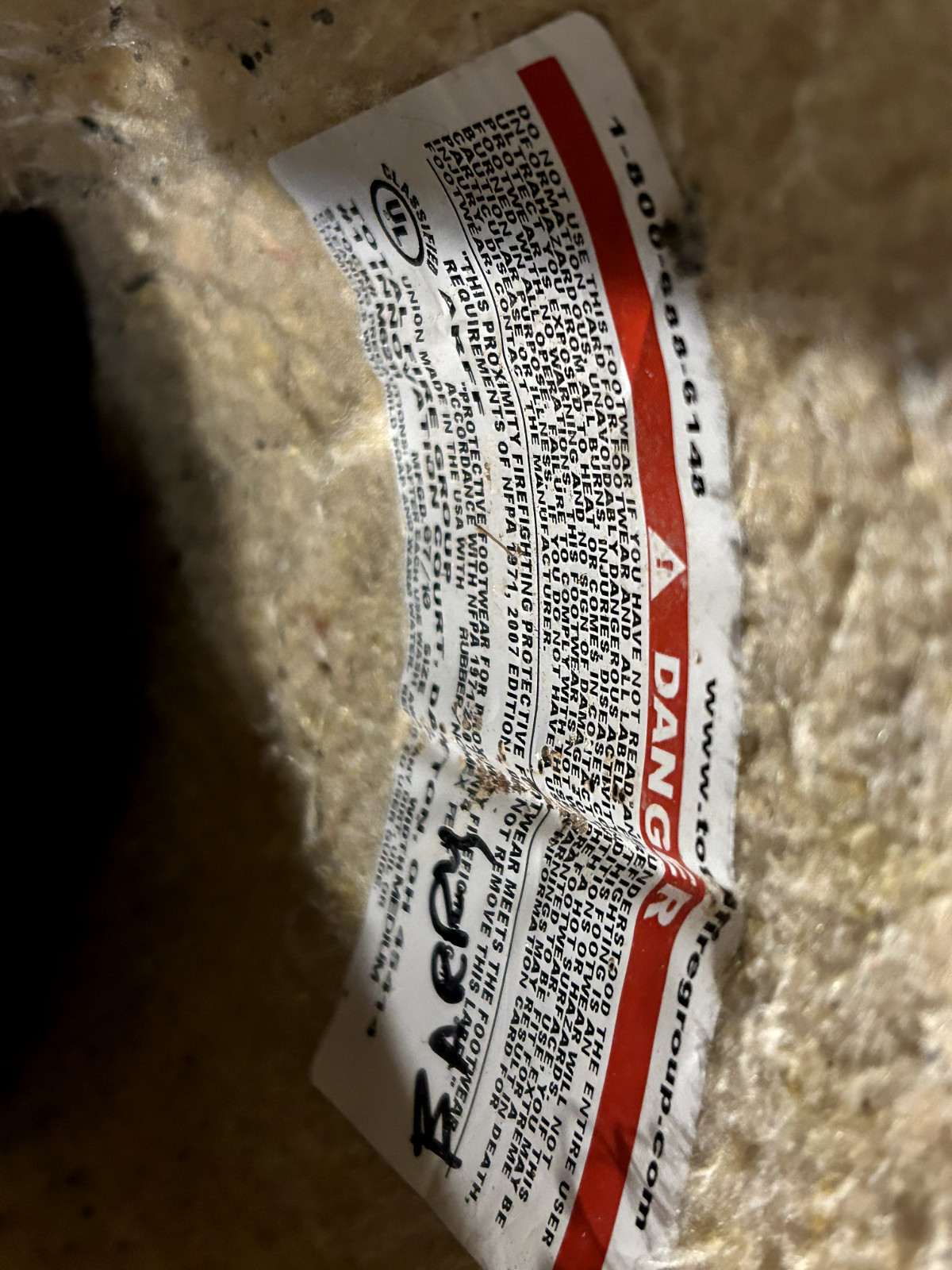 Vintage Body Guard Coat/ Pants/ Boots - Fireman Firefighter Jacket/ Pants/ Boots