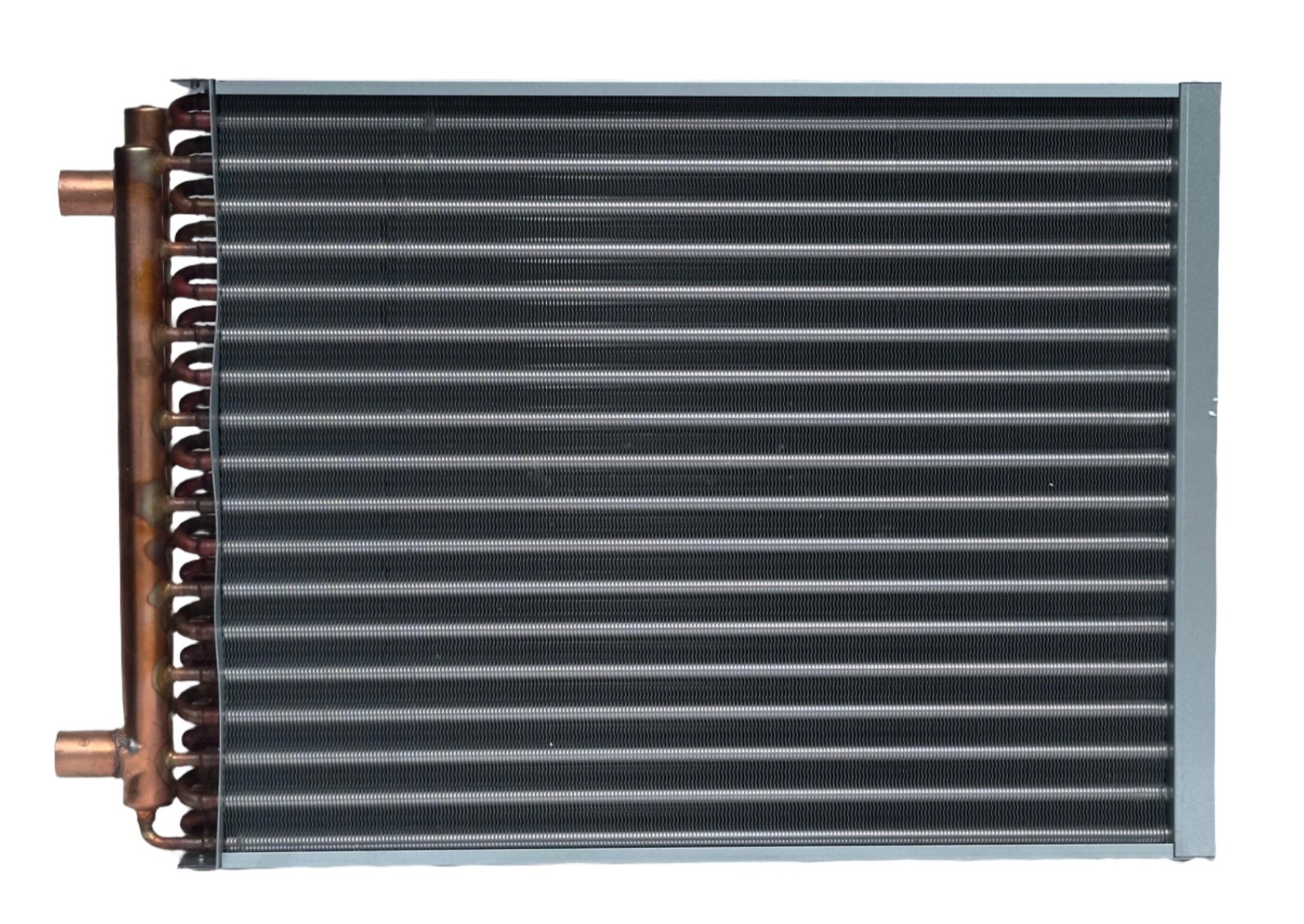 15x18 Water to Air Heat Exchanger~~1" Copper Ports w/ EZ Install Front Flange