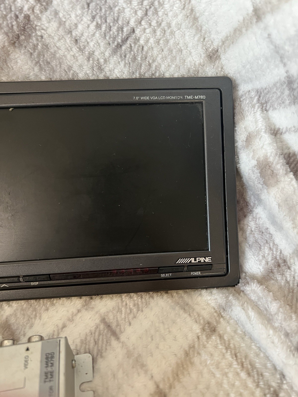Alpine PKG-M780 Headrest Video Package 2 7” LCD Monitors And Control No Cables