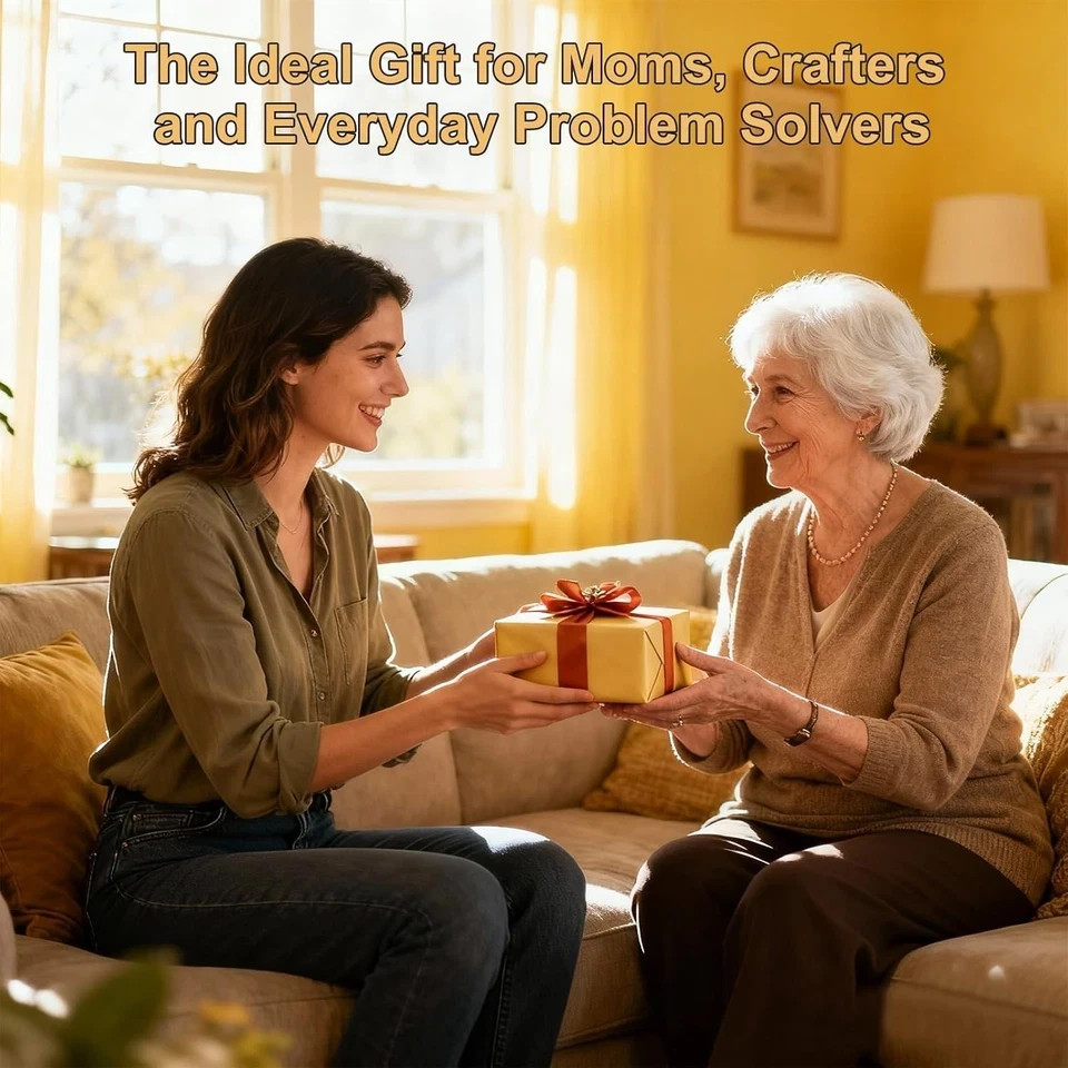 Big Eye Steel Needles Set, Stainless Steel Sewing Needle Kit US