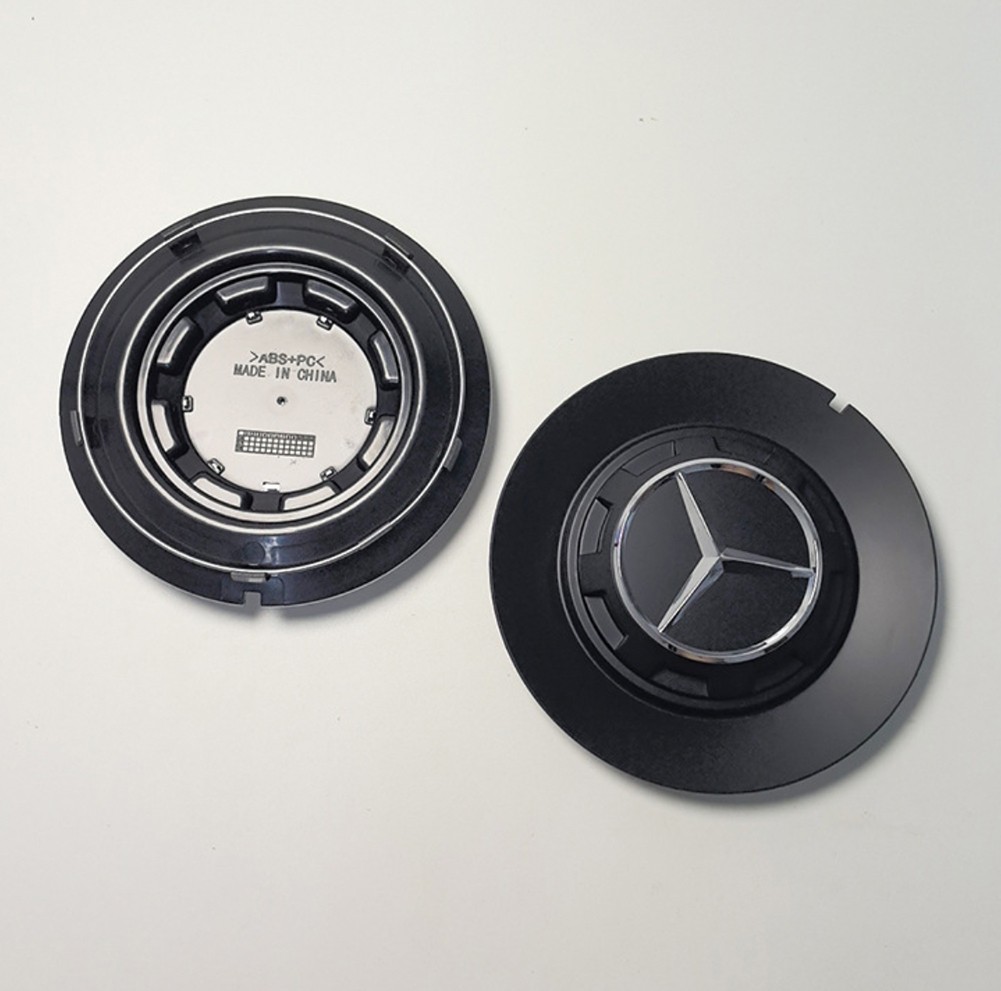 Luxury Premium Elegant Classy Smooth Glossy 4PCS Wheel Hub Caps Fit Mercedes-AMG
