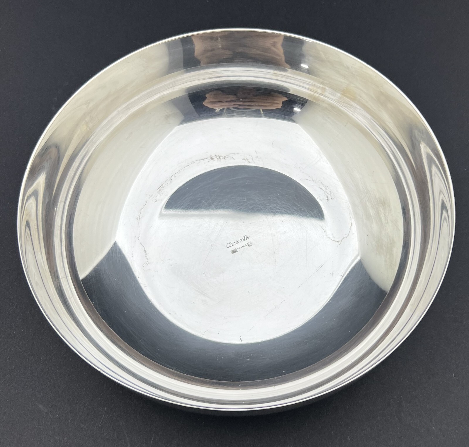 Christofle, Gallia Collection, Silver Plated Bowl, 17,2 cm / 6.77 Inch