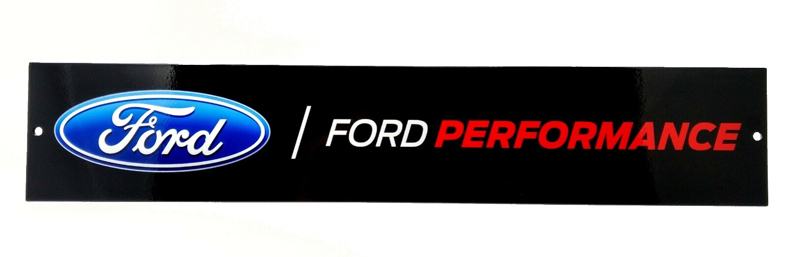 Ford Performance Vintage Logo Badge Garage Metal Sign Wall Art 35" X 6.5"