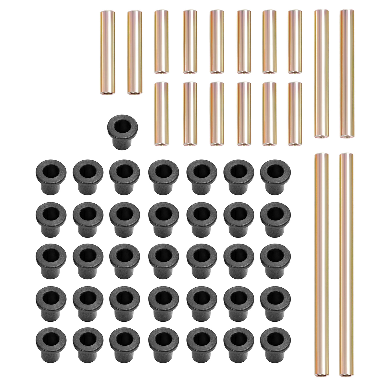 Front & Rear A Arm Bushing Sleeve Kit for Polaris Ranger XP 900 2015 2016 17 18