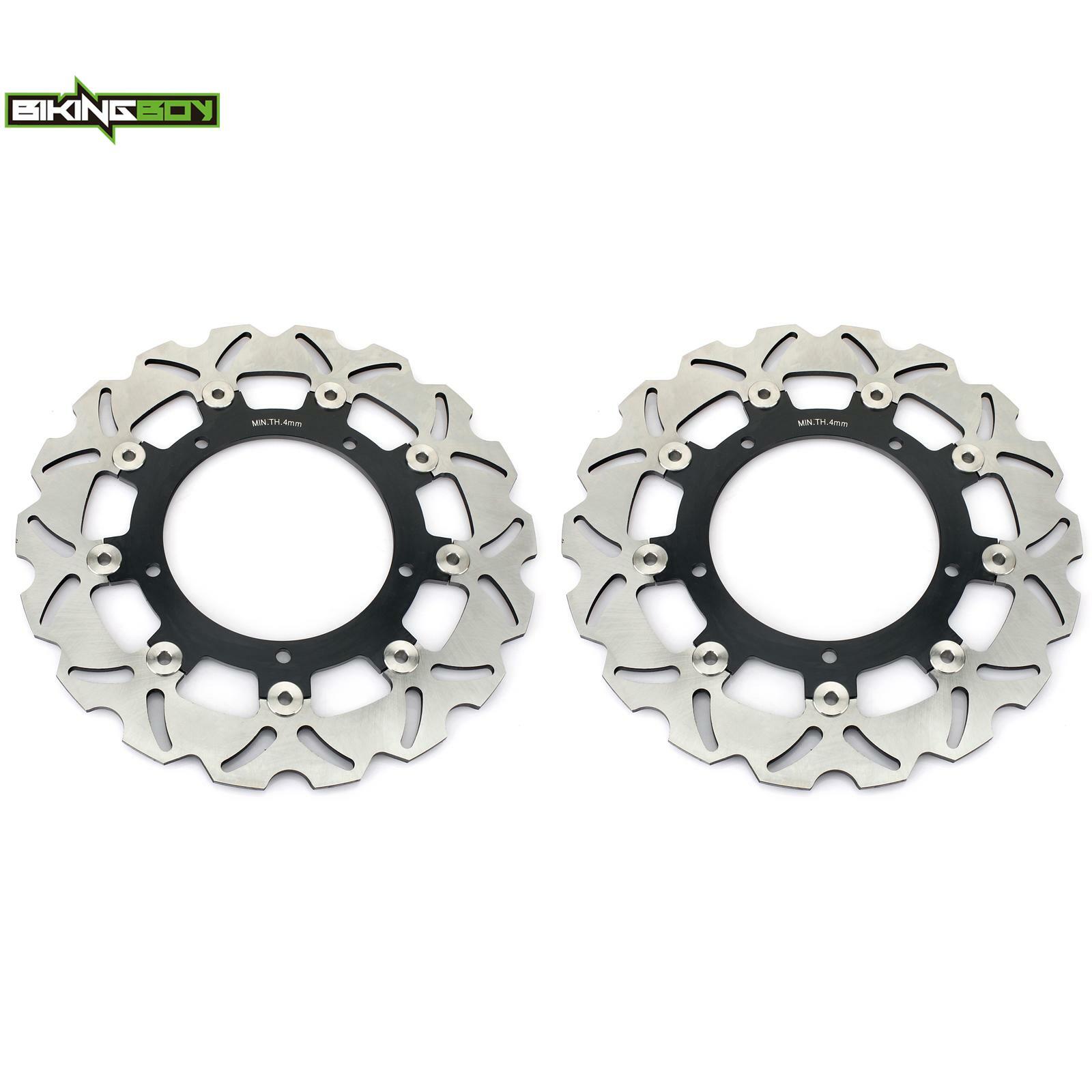 High Performance Front Rear Brake Rotors Pads YZF 600 R6 2003 2004 For Yamaha