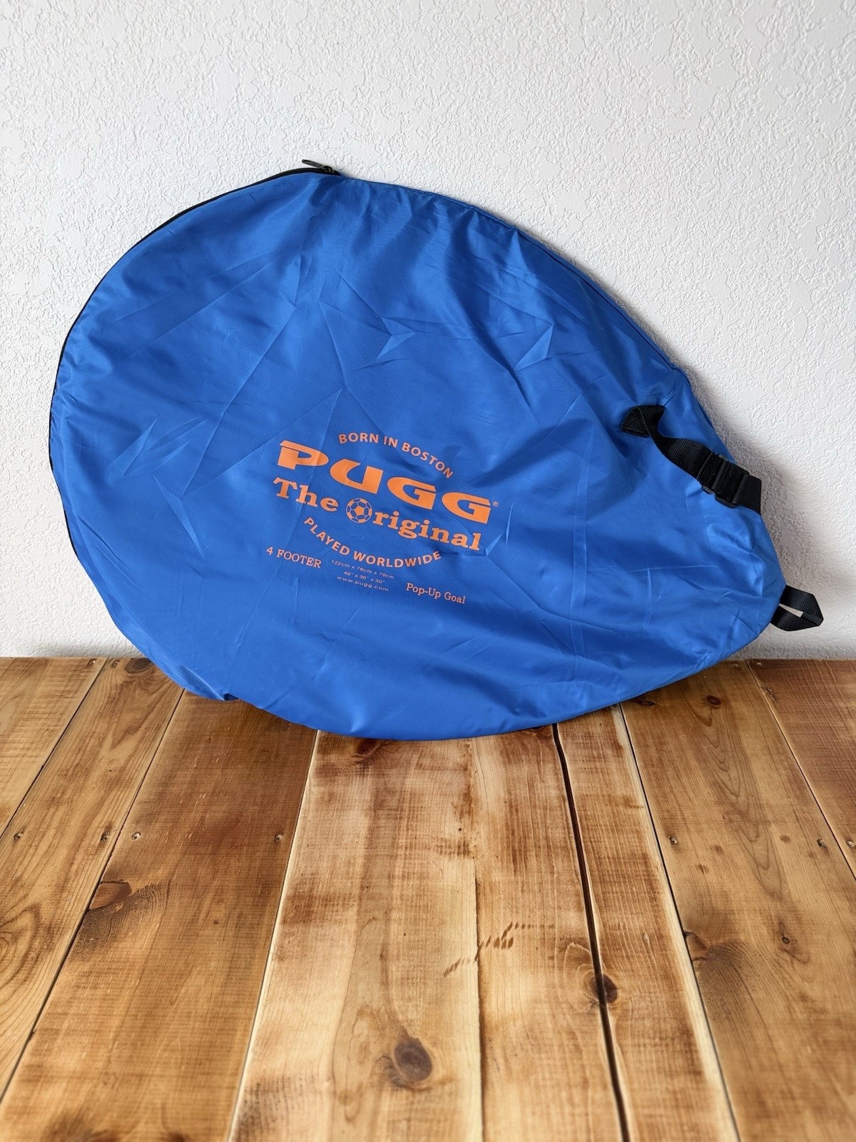 Pugg The Original Soccer 4 Foot Pop-Up Goal Net Portable w/ Carrying Case Strap