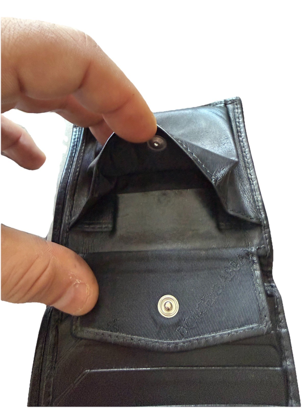 Used Authentic Leather Dolce & Gabbana Bi Fold wallet with COA