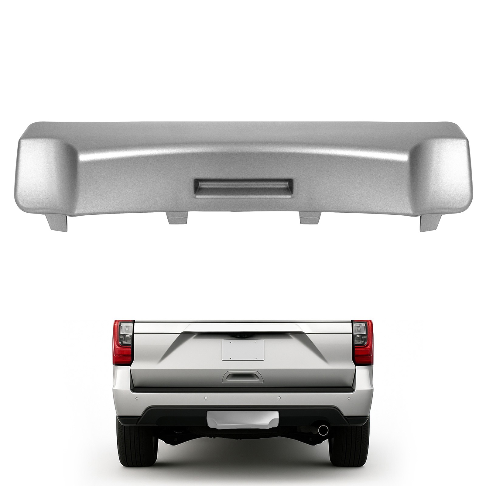 New Rear Bumper Trailer Hitch Panel Receiver Cover For Ford Expedition 2018-2021