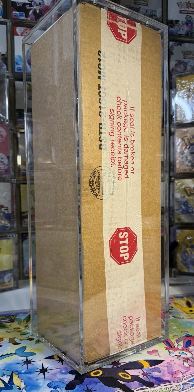 Pokemon Magnetic Booster Box Case Acrylic Case! Pokémon Card Protective Display!