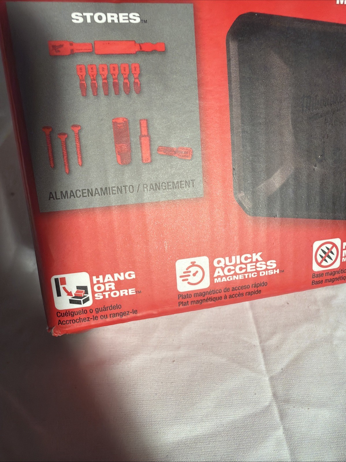 NEW Milwaukee 48-22-8070 PACKOUT Magnetic Wall Mounted Bin