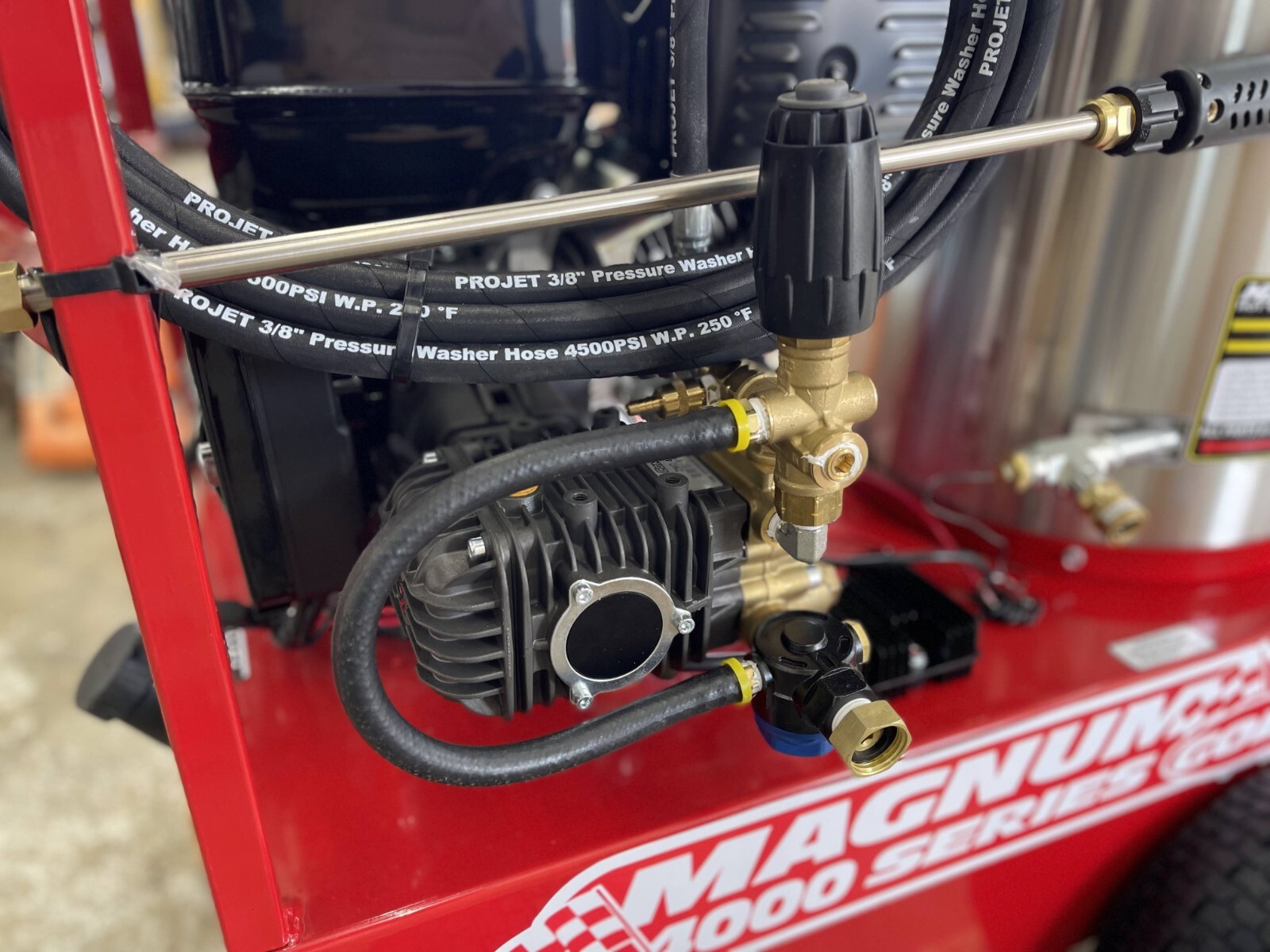 NEW- 2022 Easy-Kleen Magnum 4000 Series Hot Water Pressure Washer Burner Diesel