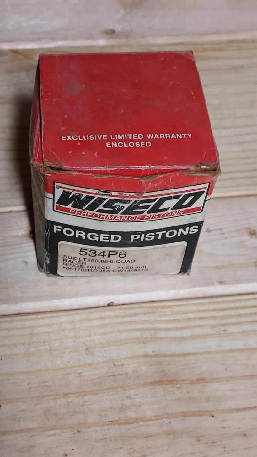 85-86 Suzuki LT250R Wiseco Piston +.060 1.5MM Over Size