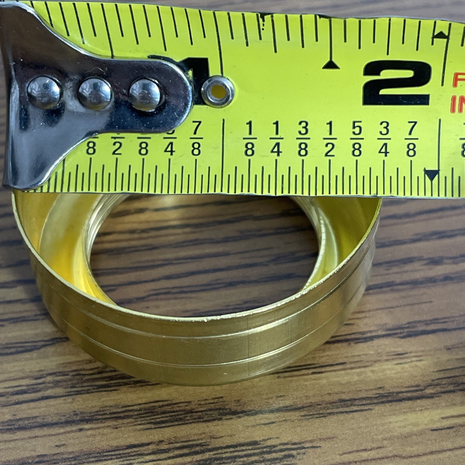 Solid Brass #2 BURNER COLLAR Oil Lamp Replacement Part