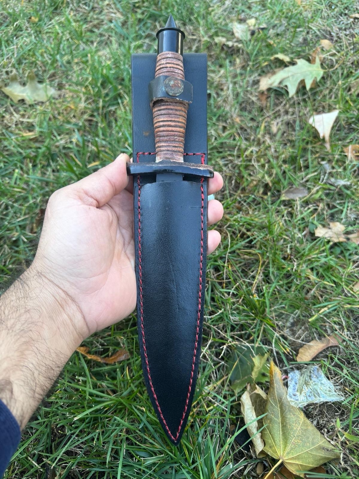 CASE V-42 Double Edge Dagger Forces WWII Knife FSSF Devil's Brigade Stiletto