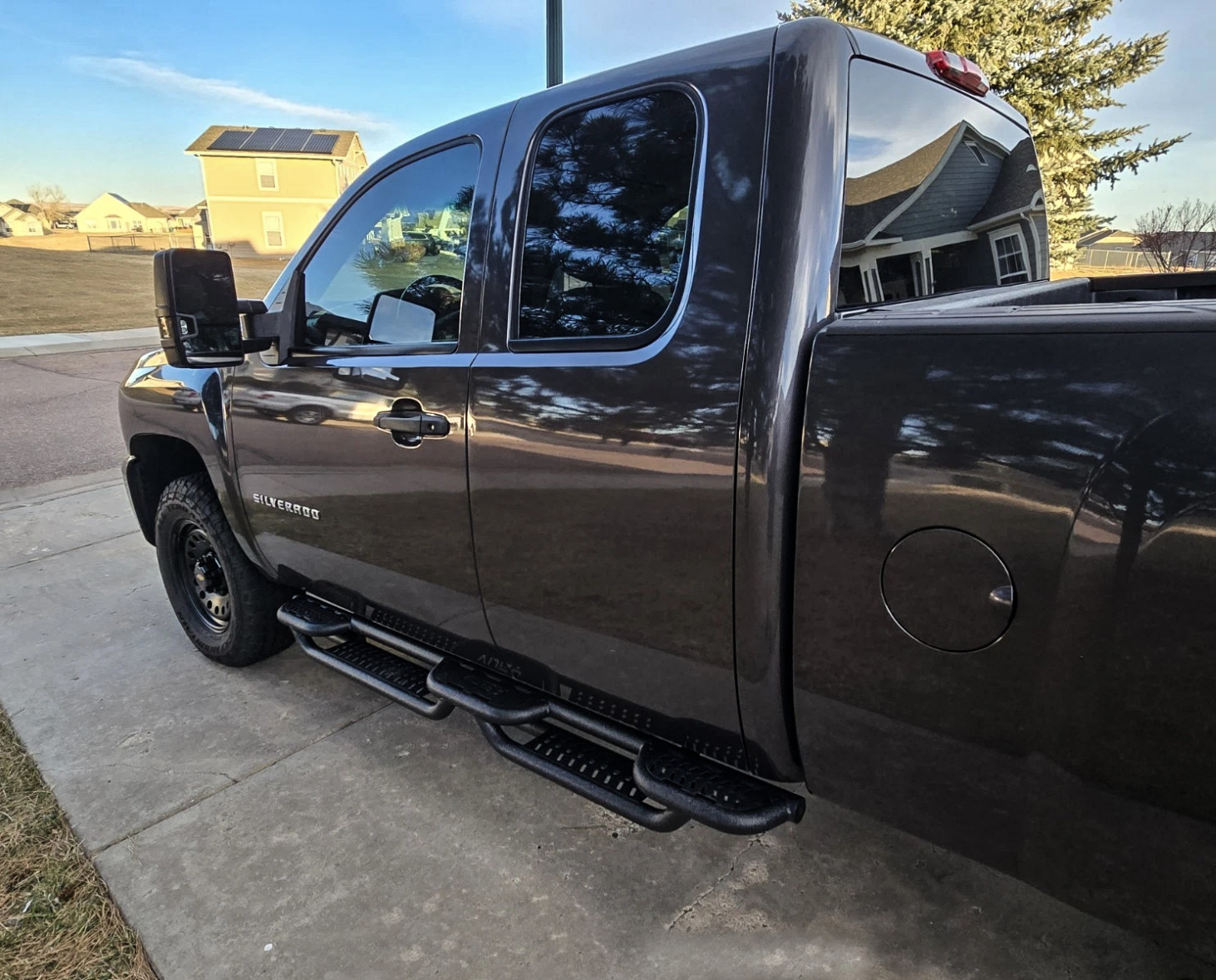 Vijay For 2007-2018 Chevy Silverado 2500hd/3500hd Extended Cab Running Boards