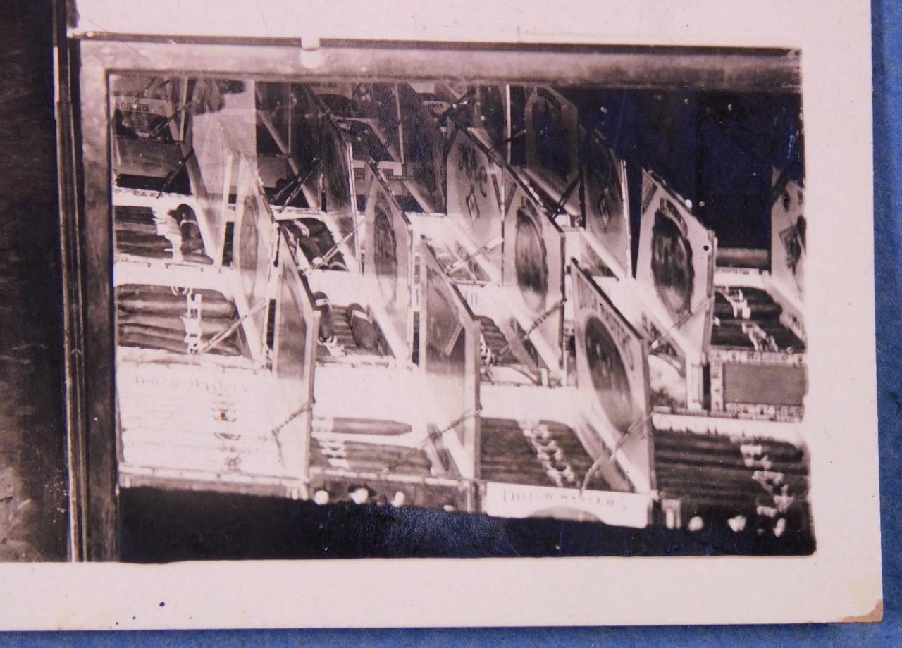 1920's Soda Fountain Cigar & Perfume Store 5 x 7 Original Photograph B8S1