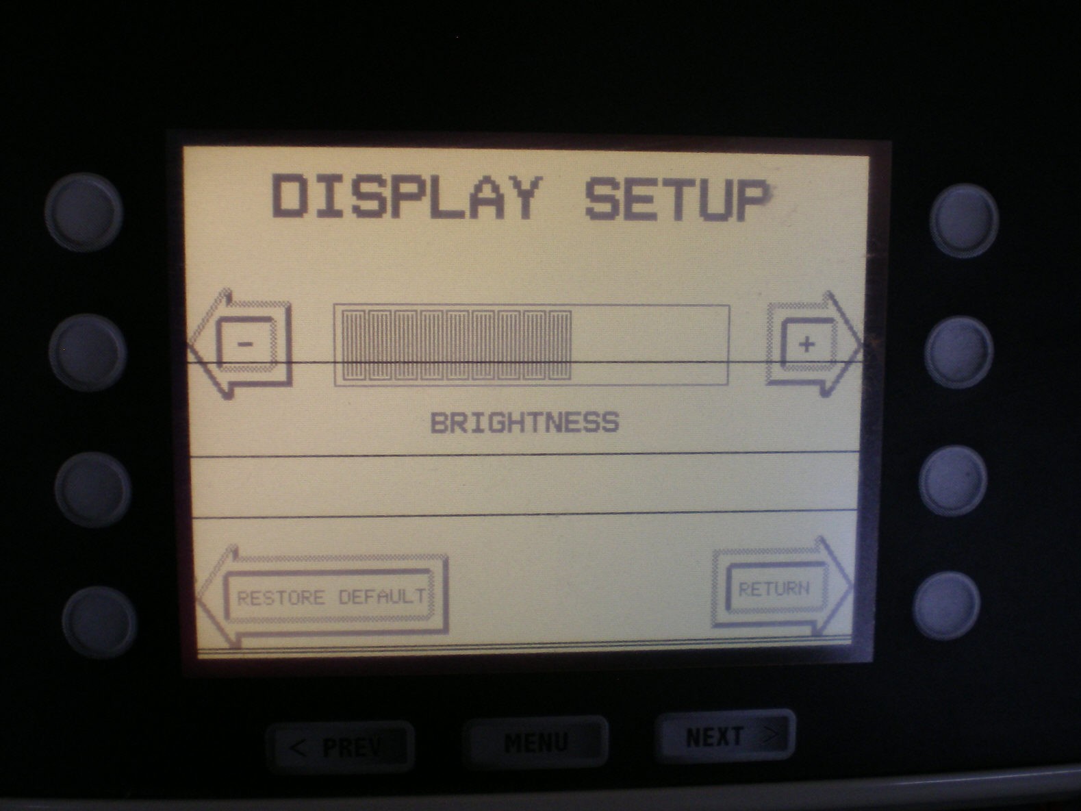 Landice L7 Executive Trainer Treadmill Display Console Overlay Panel board READ!