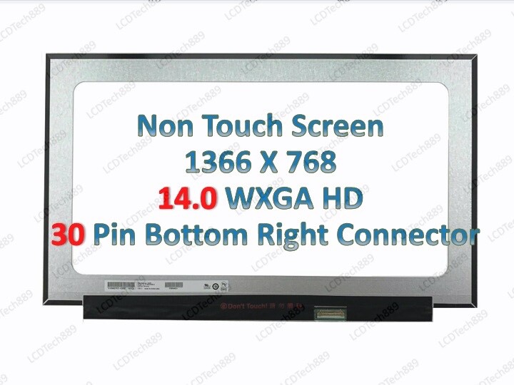 New HP 14-dq0052dx 14" HD LCD LED Screen 14-DQ0005TG 14-DQ0032DX 14-dq0051dx